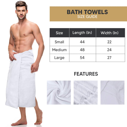 Utopia Towels 16 Pack Premium Bath Towels Set, 27 by 54 Inches, 100% Ring Spun Cotton 600GSM, Lightweight and Highly Absorbent Quick Drying Towels, Perfect for Daily Use, White
