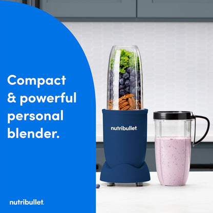 Nutribullet® Pro Nutrient Extractor - 900W Power for Smoothies & Juices | Matte Indigo Finish