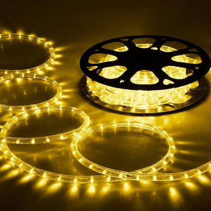Jnaurb Solar String Lights - 20Ft Warm White LED with 8 Modes | Waterproof for Garden & Patio Decor