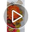 Fall Swags for Front Door - 23.6 Inch Autumn Wreath Set Orange Yellow - 2 Pieces