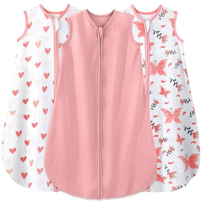 Yoofoss Baby Sleep Sack 18-24 Months Baby Wearable Blanket 100% Organic Cotton 2-Way Zipper TOG 0.5 Toddler Sleeping Sack, Lightweight Sleep Sacks for Babies