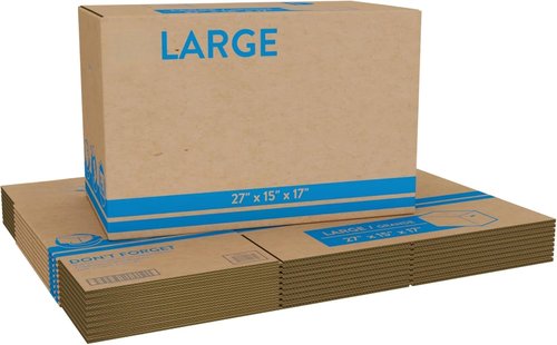 Large Moving Boxes by [Brand Name] - Heavy Duty 27x15x17 Inches | 10 Pack for Easy Packing & Shipping