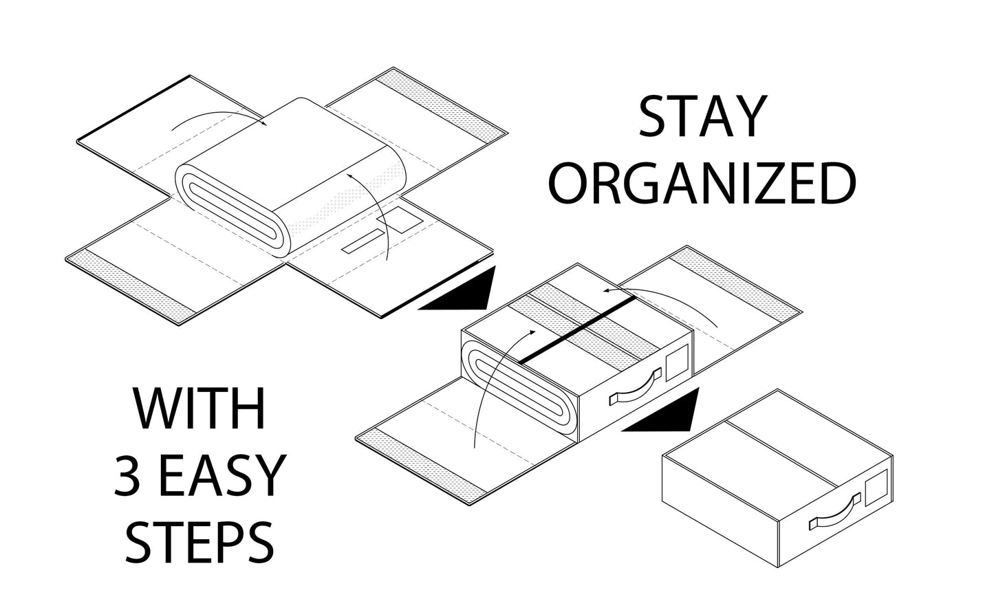 SheetCube Bed Sheet Organizers and Storage 6 Pack, Foldable Linen Closet Organizer with Window and Label, Bedding Folder Storage Box Container for Blanket, Duvet Cover Set, Bed Sheet Set - Beige