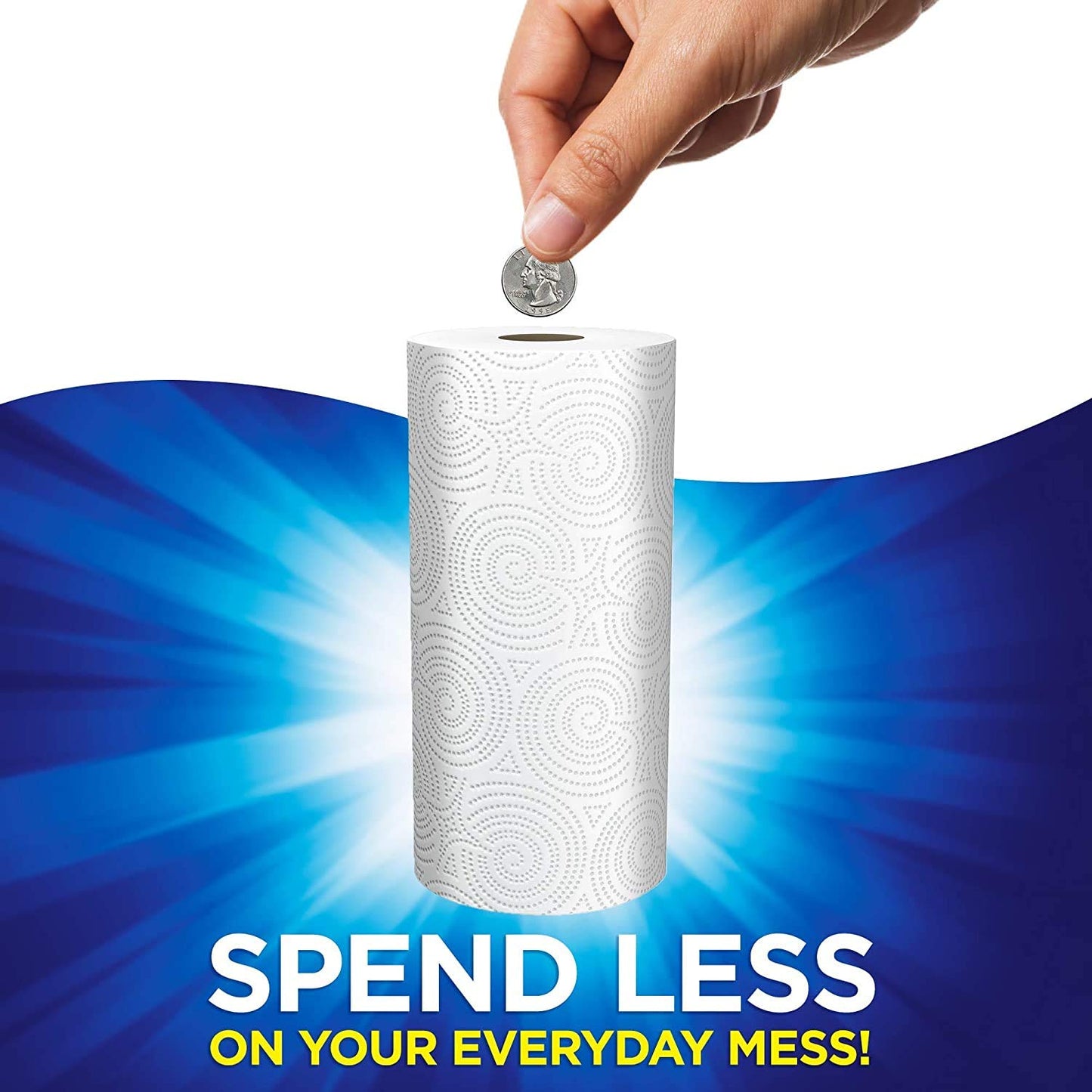 Sparkle Paper Towel, 2 Giant Pas Rolls, 1.095 lb