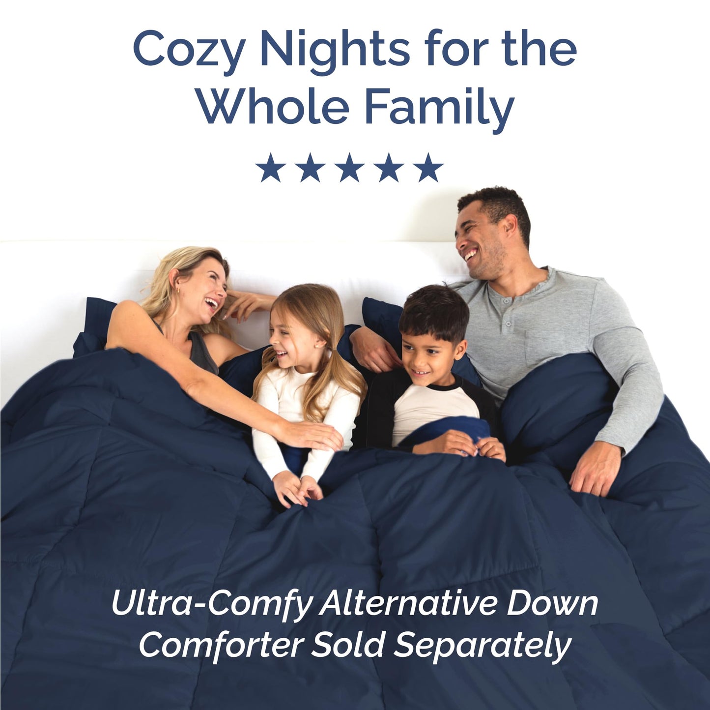 Twin Size 3 Piece Sheet Set - Comfy Breathable & Cooling Bed Sheets Set - Hotel Luxury Bedding for Women, Men, Kids, Teens, Boys & Girls - Deep Pockets, Ultra-Soft, Wrinkle Free - Oeko-Tex - Navy Blue