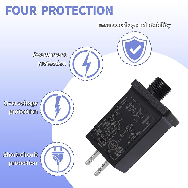 Replacement Yard Inflatable Adapter 12V 1.0A Power Supply – 8Pcs USB? (Variation 8) Cleaned