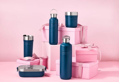 Le Creuset Stainless Steel Water Bottle - 16 oz. | Stylish Shell Pink Design