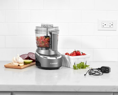 Cuisinart Mini Food Processor - Electric Chopper for Vegetables & Meats | 4 Cup, Black, RMC-100
