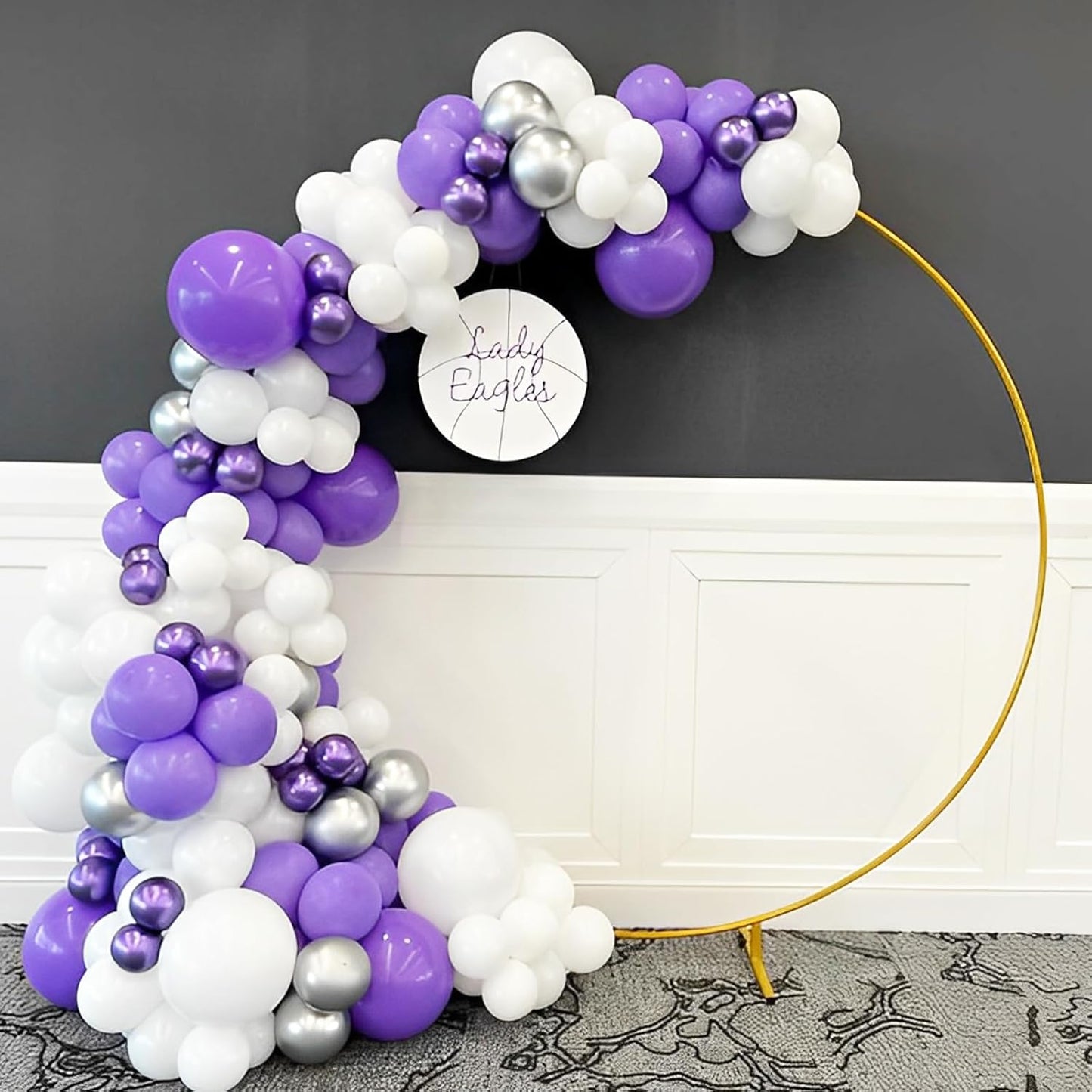 Voircoloria Purple Balloons - 12-Inch Latex Balloons, 66-Pack for Halloween, Weddings & Celebrations