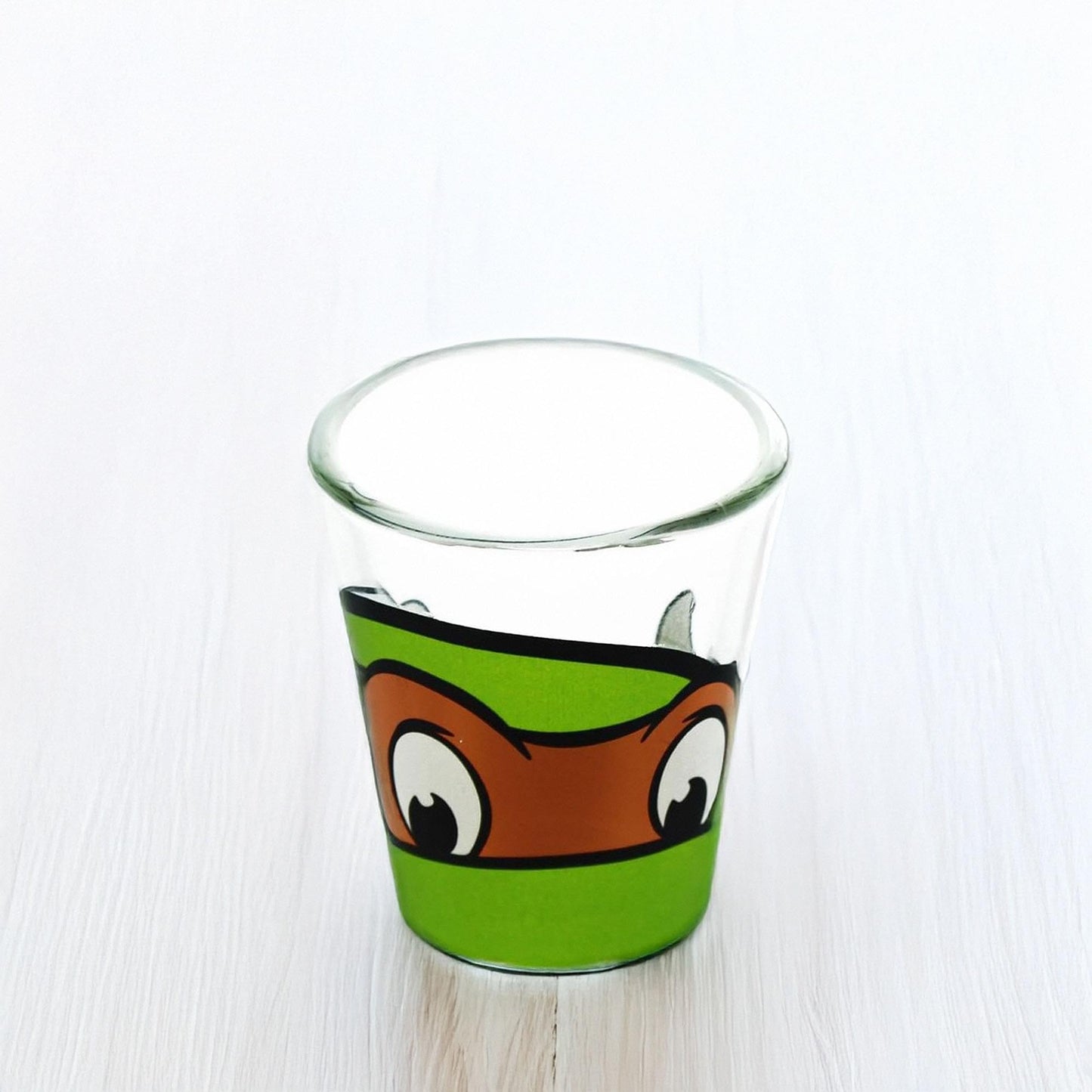 Teenage Mutant Ninja Turtles Michelangelo Clear Shot Glass