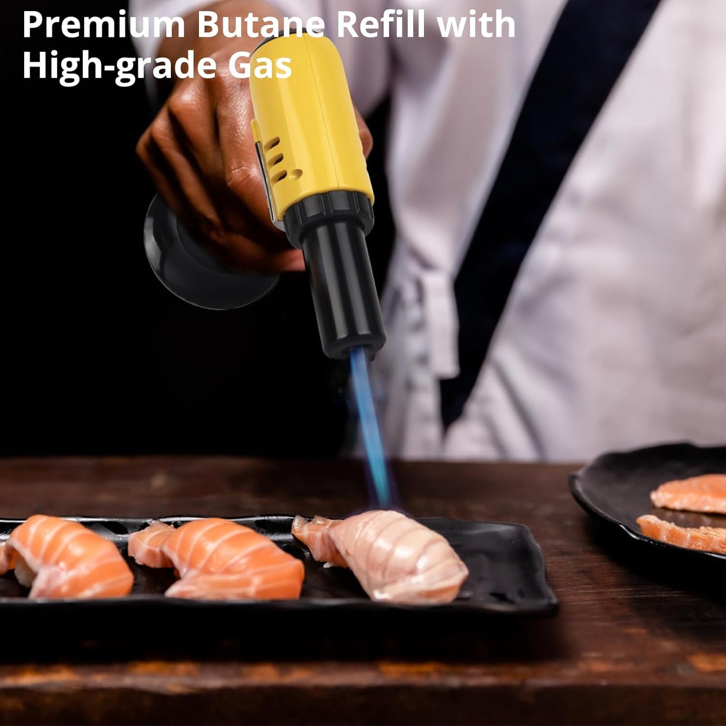TBTeek Butane Refill - Ultra-Refined Lighter Fluid for Torch Lighters | 100ml Canister (4 Pack)