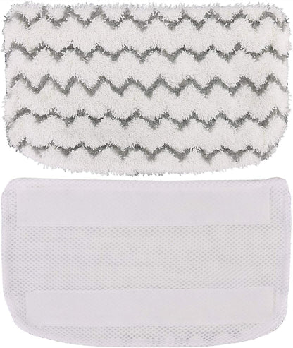 Shark 6-Pack Thickened Steam Mop Replacement Pads - Durable Microfiber, Washable for Pet Owners & Families