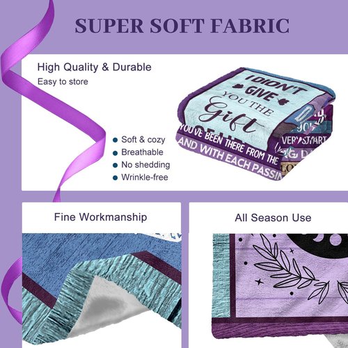 Ekpvgit Best Daughter in Law Gifts from Mother in Law, Future Daughter in Law Gifts for Birthday Christmas Mothers Day Blanket 60"x80"