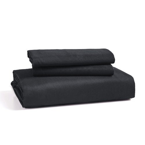 Bedsure Duvet Cover King Size - Soft Double Brushed Bedding Set for Kids & Adults, Zipper Closure, 3 Pieces, Includes 1 Duvet Cover (104"x90") & 2 Pillow Shams, NO Comforter, Black