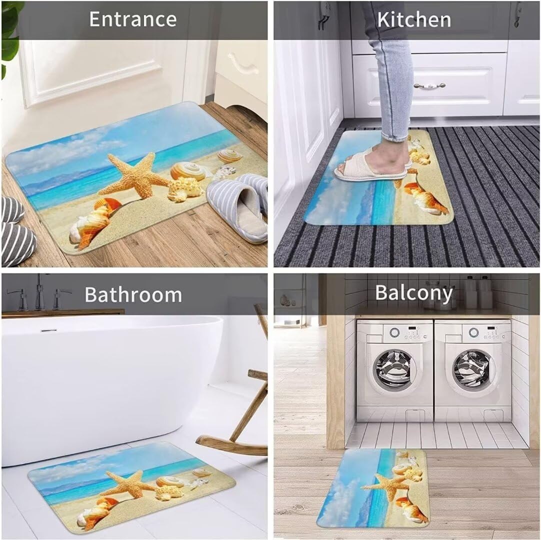 Regine Switzerland Funny Flannel Door Mat - Autism Awareness Home Decor | 30 x 17 Inch