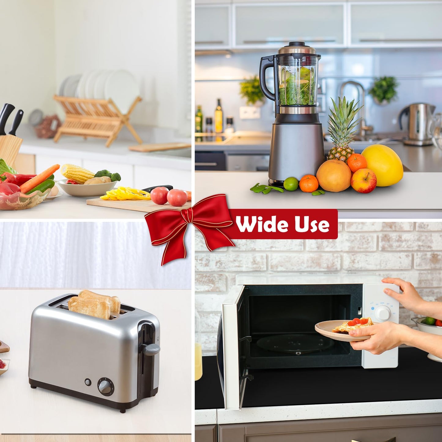 Silicone Mat, 78.7”x23.6”(200x60cm) Heat Resistant Mats for Countertop, Silicone Mats for Kitchen Counter, Extra Large Counter Mat, Nonslip Silicone Mats for Crafts Countertop Protector, Black