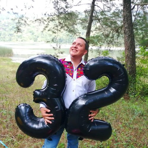 Black Number 1 Balloon - 40 Inch Shiny Birthday Decoration for Baby Boy or Girl