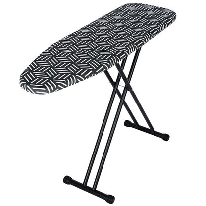 caius Ironing Board, Compact and Space Saver Full Size Ironing Board, Extra Wide Ironing Area with Extra Thick Heavy Duty Padded Cover, Stable Structure, Easy to Fold