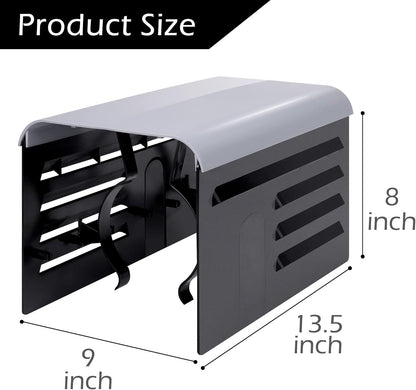RunNico Pool Pump Cover - Adjustable ABS Protection for Above Ground Swimming Pool Units