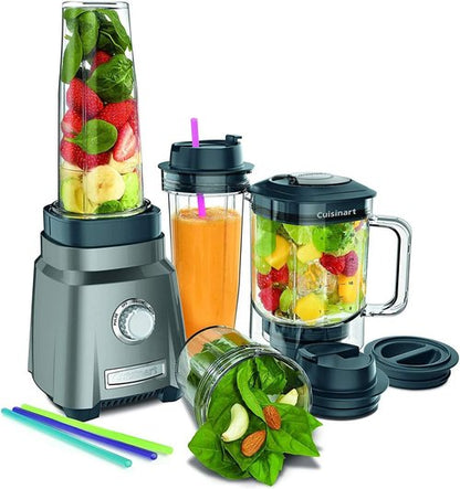 Cuisinart CPB-380 Hurricane Juicing Blender - Compact Design in Gunmetal Finish