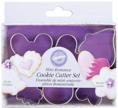 Mini Romantic Cookie Cutter Set - Wilton
