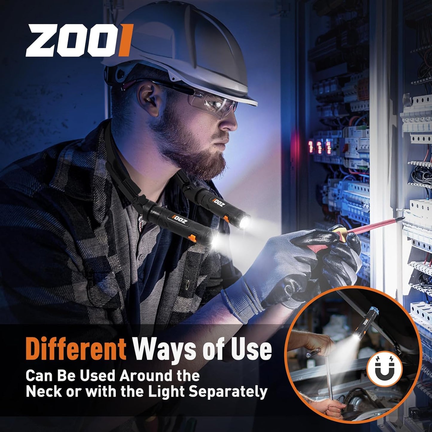 ZOOI Neck Light - Versatile Flashlight Lamp for Dads | Perfect Father's Day Gift for Men