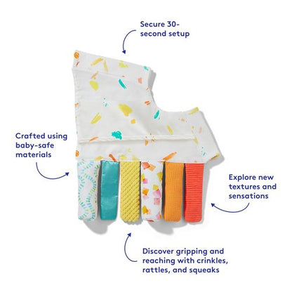 LOVEVERY | Sensory Strands | Ideal Play Gym Add-On for Infant Learning | Ages 0-12 Months