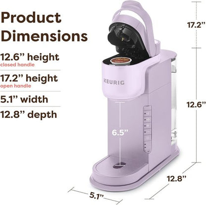 Keurig K-Express Single Serve Coffee Maker - 3 Brew Sizes, Strong Button, 42oz Reservoir | Lavender