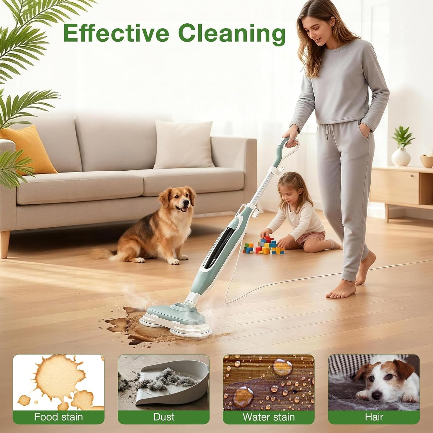 Shark Steam Mop Replacement Pads - 8 Pack for S8001, S7001, S7201 | Durable & Washable for All Floors