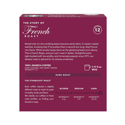 Starbucks by Nespresso Vertuo Coffee Pods - French Roast Dark Roast, 32-Count, Brews 7.8 Oz.