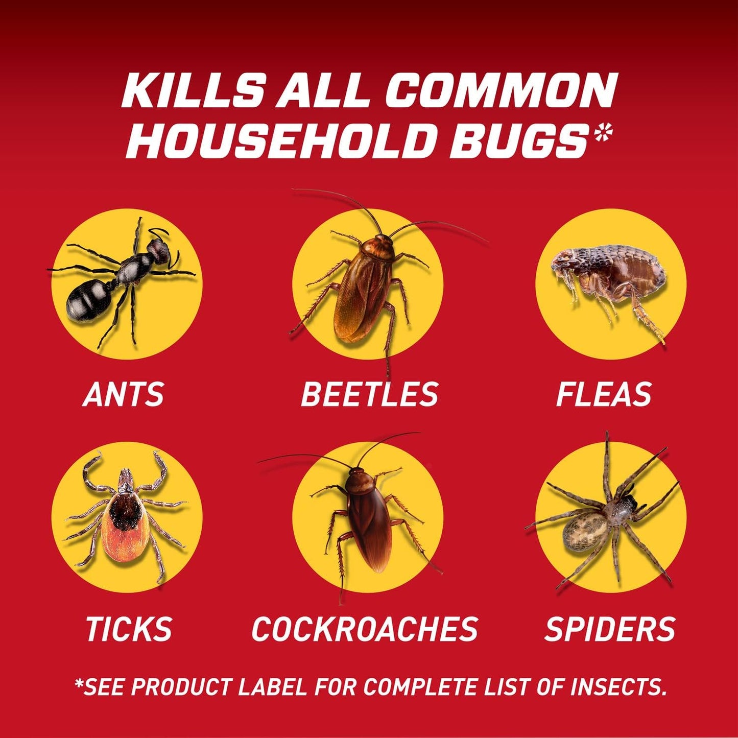 Ortho Home Defense Insect Killer - Ready-To-Use Bug Spray with Comfort Wand | Kills Ants, Cockroaches & Spiders, 1.33 Gal