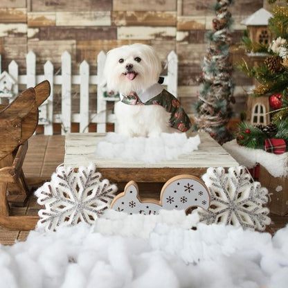 Christmas Fake Snow Decoration - 17 Oz Fluffy Artificial Cotton Clouds for Winter Crafts & Home Decor
