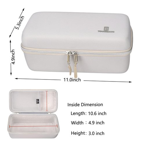 Tourmate Hard Storage Case for HiLIFE Steamer for Clothes - Travel Case for 1100W Clothes Steamer(Only Case)