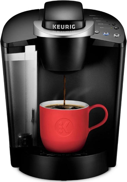 Keurig K-Classic Coffee Maker - Single-Serve K-Cup Pod System - Sleek Black Design