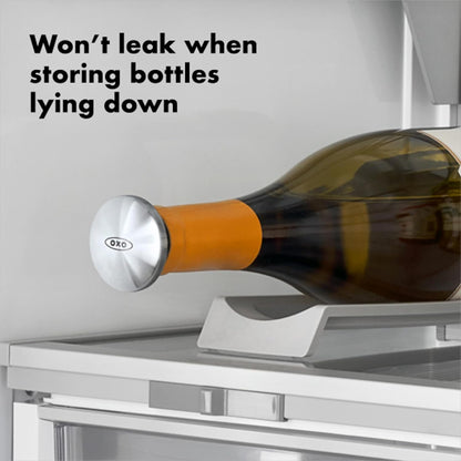 OXO SteeL Leakproof Expanding Wine Stopper (2 Pack)