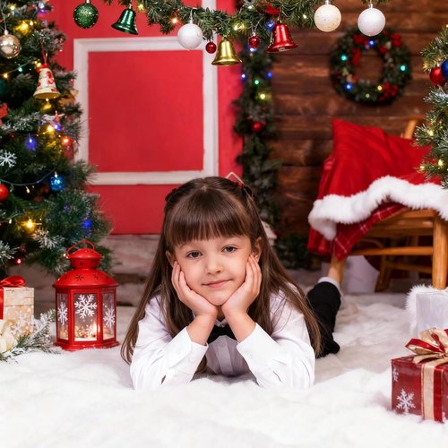 Fake Snow Blanket - Artificial Snow Roll for Christmas Decor | 31.5" x 94.5" Fluffy White Blanket