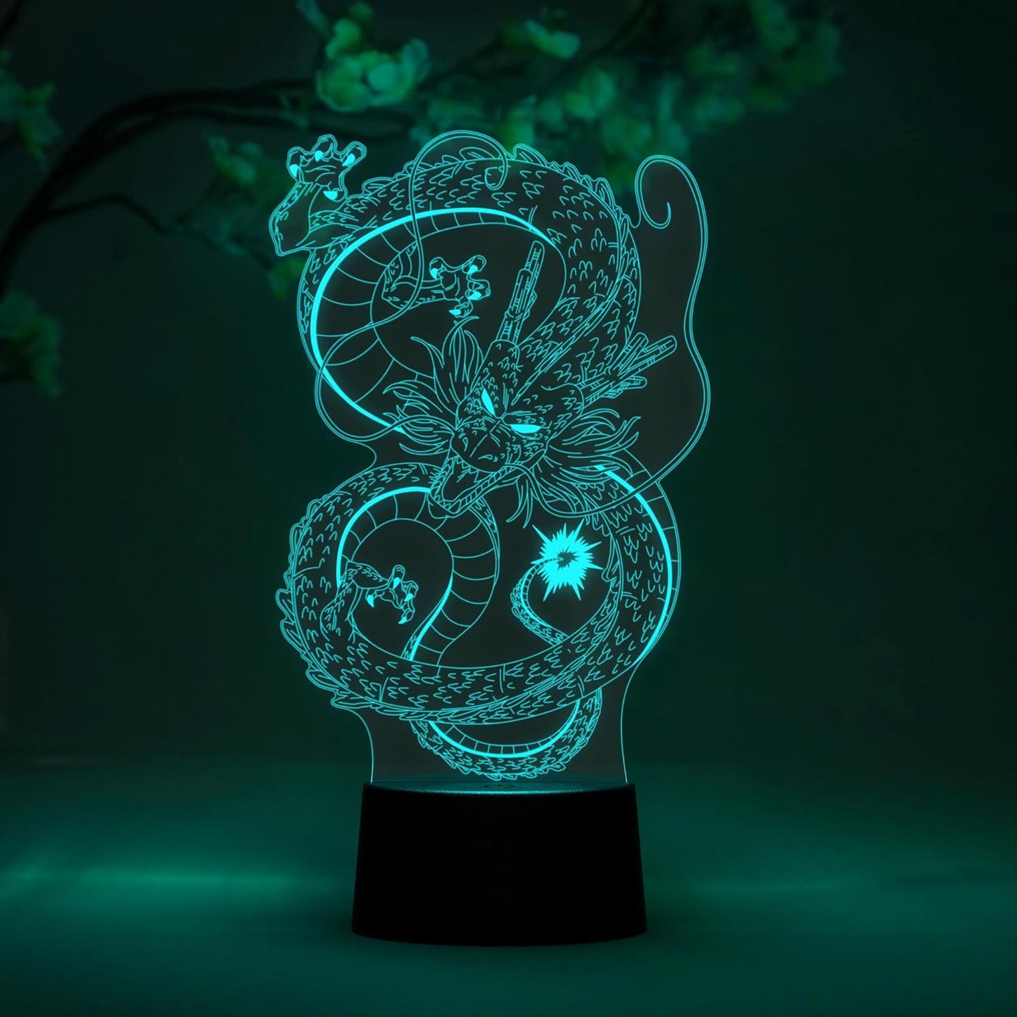 Otaku Lamps Shenron Dragon Ball Super - 16 Color RGB LED Anime Night Light | 3D Room Décor Gift