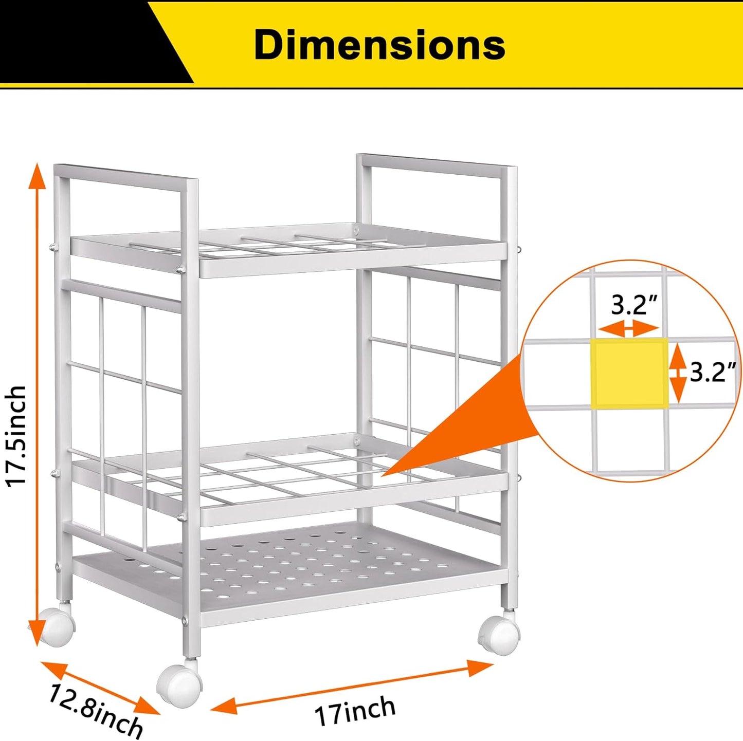 Wrapping Paper Organizer by [Brand Name] - Mobile Storage Solution with 20 Slots & Silent Wheels | Ideal for Home, Office, School (Black)