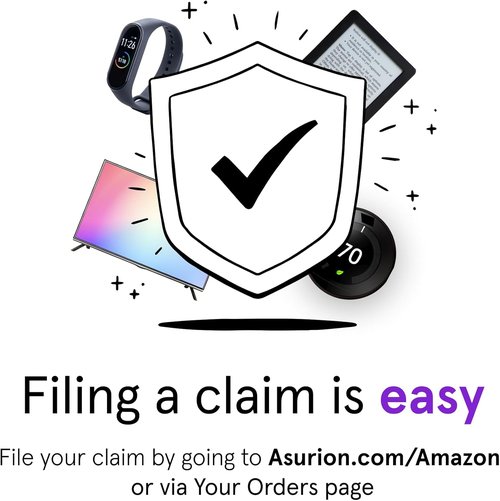 ASURION 3-Year Electronics Protection Plan | Comprehensive Coverage for Devices $30-$39.99