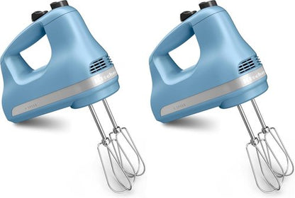 KitchenAid 5-Speed Hand Mixer - Ultra Power Performance in Velvet Blue | Pack of 2