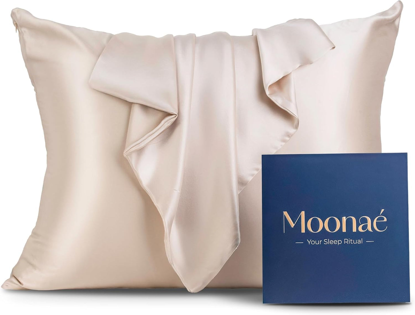 Mulberry Silk Pillowcase - Luxurious Pure Silk Cover for Healthier Hair & Smoother Skin | Soft & Breathable