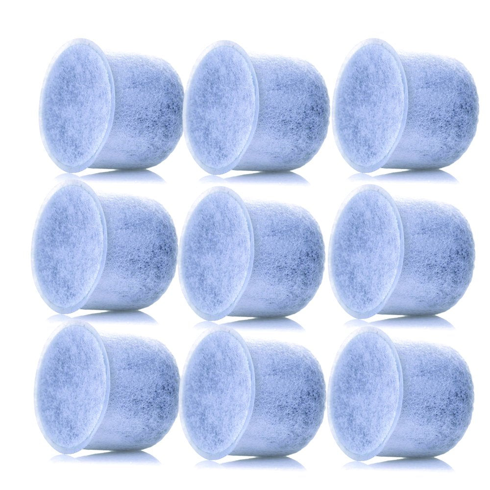 12 Replacement Charcoal Water Filters,Compatible with Capresso Coffee Maker Part 4440.90 andCompatible with Capresso Elegance, CoffeeTEAM models #451, 452, 453, 454 CM200, CM300, MT500, MT500 PLUS,