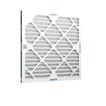 Aerostar MERV 8 Air Filter - 20x20x1 Size | Captures Dust, Lint & Pollen - 6 Count, Made in USA