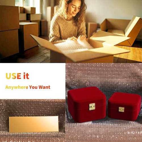 Bubble Cushioning Wrap - 2 Pack 12 Inch x 72 ft | Perforated for Easy Packing & Shipping