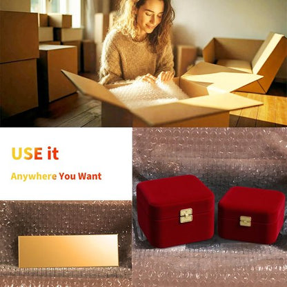 Bubble Cushioning Wrap - 2 Pack 12 Inch x 72 ft | Perforated for Easy Packing & Shipping