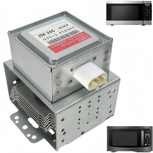 2M246 050GF Microwave Magnetron, Compatible with Multiple Brands Like LG, Kenmore, etc., Replacing Models Such as 6324W1A001B