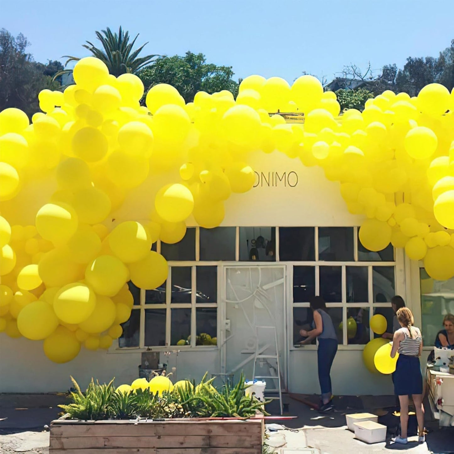 PartyWoo Yellow Balloons - 20pcs 18 Inch Latex Helium Balloons for Birthday & Baby Shower Decor