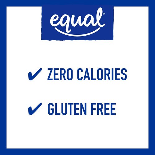 EQUAL 0 Calorie Sweetener - Zero Calorie Sugar Substitute Packets | 500 Count for Healthy Living