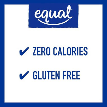 EQUAL 0 Calorie Sweetener - Zero Calorie Sugar Substitute Packets | 500 Count for Healthy Living