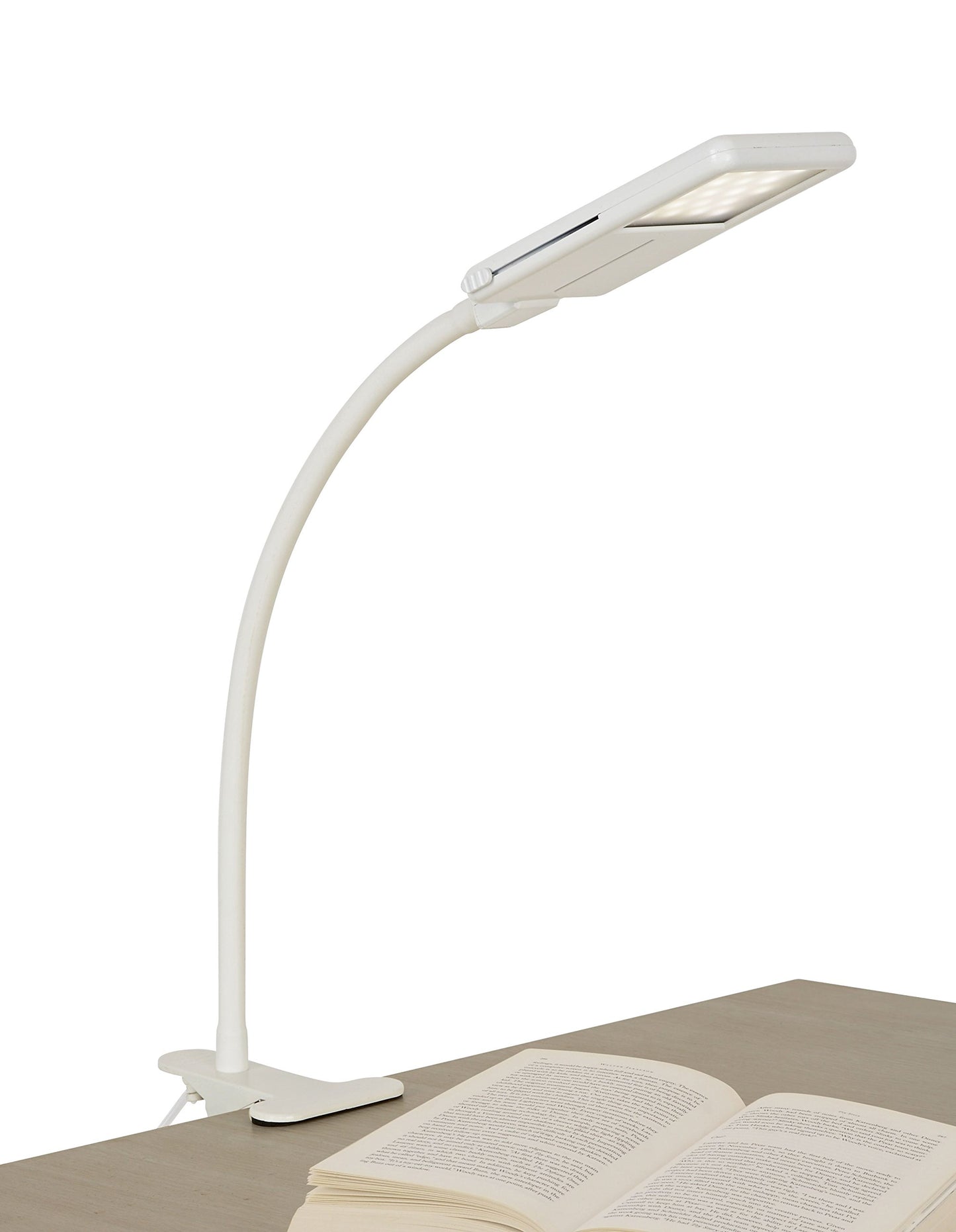 SHABBOSLITE® Clip-on LED Lamp White